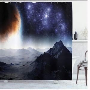 Ambesonne OUTER SPACE Shower Curtain, GALAXY